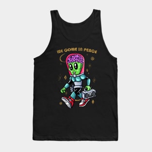 We COme in Peace Tank Top